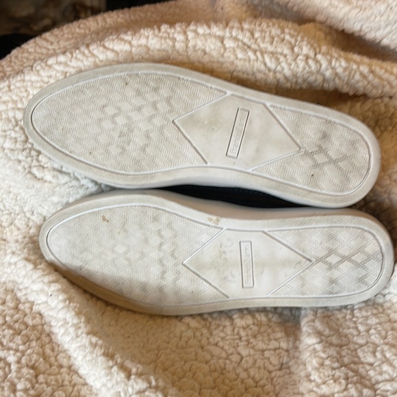 Franco Sarto Nadine Black Suede Slip-On Sneakers size 7 - Picture 6 of 16